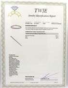 14kt Yellow gold 6.80ctw brown diamond tennis bracelet
