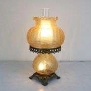 Rose Court Victorian-Style Hurricane Lamp