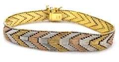 Group lot of 4 vintage 925 sterling silver bracelets
