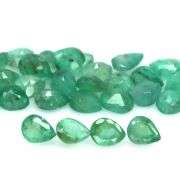 Bright emerald green 7.13ct 33pc Emerald set