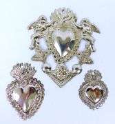 3 Ex Voto Sacred Hearts