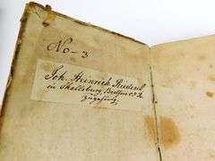 Antique 1722 German Book