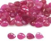 Heavy 10.10ct 55 piece Ruby set -Heated only!!