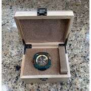 Wooden Skeleton Mechanical Watch