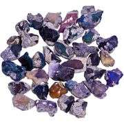 250 Carats Raw Black Opal Gemstone Lot