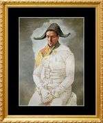 Collectible Pablo Picasso, Seated Harlequin