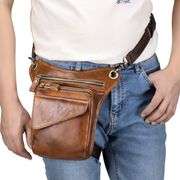 Genuine Leather Drop Leg Bag