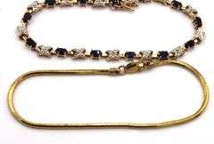 Group lot of 7 vintage 925 sterling silver bracelets