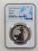 2022 Great Britain Britannia, NGC MS69