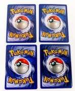 4 Pokémon 1999 1st Edition Trade Cards