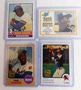 4 Hank Aaron Baseball Reprints