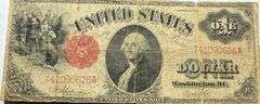 $ 1 Series Of 1917 US Note.