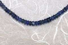 Sparkling Natural Sapphire Bead Strand