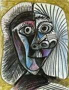 Collectible Pablo Picasso, Head (1972)