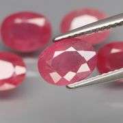 Collectors 8.48ct pinkish red Ruby set from Mozambique!!!