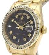 Rolex Day-Date President 18038, 36mm, Aftermarket Dial & Bezel 18K