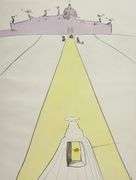 Highly Collectible Salvador Dali Hand-Signed Etching from 50 Years After Surrealism' suite, 1974
