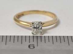 Astounding 14K Yellow Gold 0.62CTW Diamond Ring