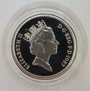 1987 United Kingdom Silver Proof One Pound Coin