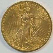1908 No Motto St. Gaudens $20 Original Gem BU Gold Coin