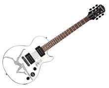 Dave Matthews Signed Custom "Lyrics Logo" Epiphone Graphics Guitar ACOA