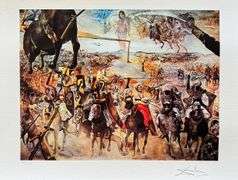 Salvador Dali, Battle of Tetuan