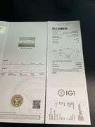 I.G.I CERTIFIED 1.04 CARAT PRINCESS CUT LAB GROWN DIAMOND