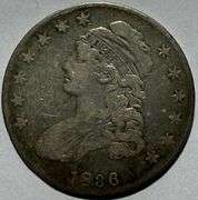 1836 Lettered Edge Bust Half