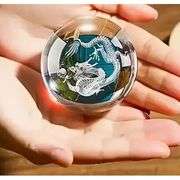 3D Dragon Ball Night Light with Wooden Base