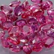 Superb color! 3.31ct set of top violet red Rubies -UNTREATED!