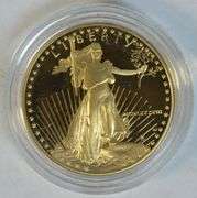 Superb Ultra Cameo Proof 1988 $50 1oz Gold Eagle. Velvet box/COA
