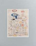 Colorful Jean-Michel Basquiat From 'Symbols and Signs'