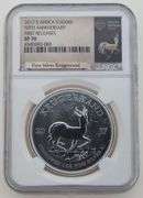 2017 South Africa Krugerrand, 50th Anniversary, NGC SP70