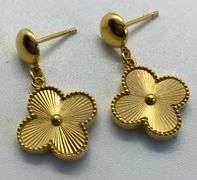 22K Yellow Gold Earrings