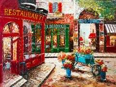 BEAUTIFUL AND UNIQUE   PAINTING ON CANVAS