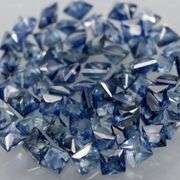 Heated only! 3.05ct top blue sapphire set!