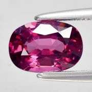 Rare! 1.01ct untreated VS grade violet pink Malaya Garnet!