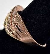 Diamond Ring in Sterling Silver