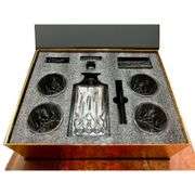 Crystal Whiskey Decanter Set
