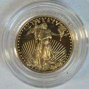 Superb Gem Ultra Cameo Proof 2001-W $5 Gold Eagle. Box/COA