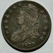 1830 Bust Half