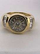 CERTIFIED 18K YELLOW GOLD DIAMOND RING