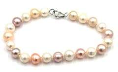 Set of Effy Pearl necklace, bracelet and earrings