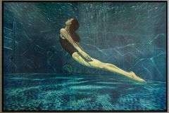 Treasure original oil on canvas by Alberto Herrera