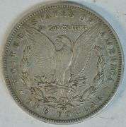 Very sharp 1891-CC Morgan Silver Dollar. Key date in XF