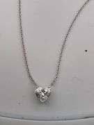 BRAND NEW 14K WHITE GOLD DIAMOND NECKLACE