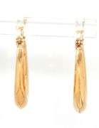 18kt Yellow gold hoop earrings