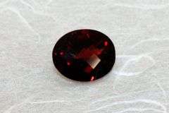 Checkerboard Cut Rhodolite Garnet