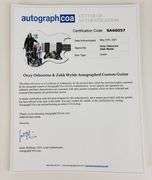 Ozzy Osbourne Zakk Wylde Signed Epiphone SG Graphics Photo Guitar BAS Witness