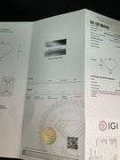 I.G.I CERTIFIED 7.12 CARAT LOOSE DIAMOND EMERALD CUT